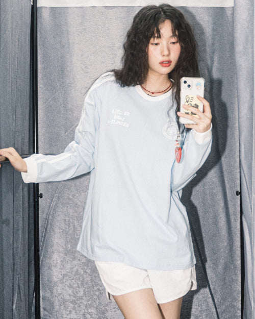 LLF Uniform Long Sleeve Tee (Sky Blue)