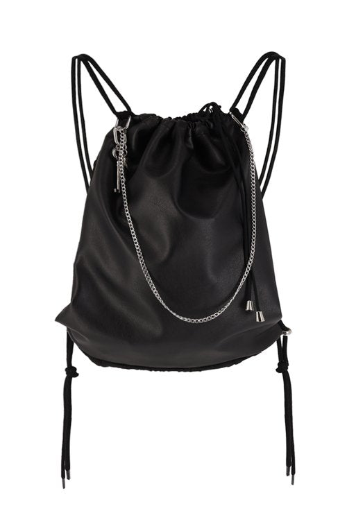3WAY STRING BACKPACK (BLACK)