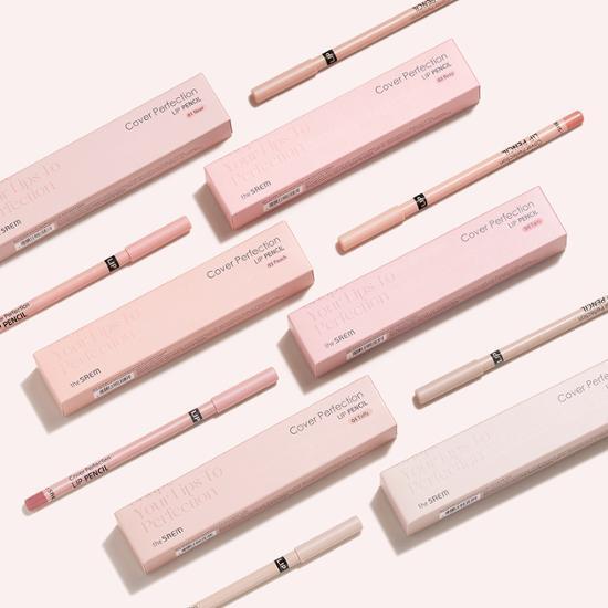 [Sharpener Included] The Saem Cover Perfection Lip Pencil 6 colors