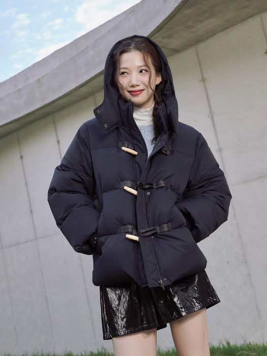 (Duck) Toggle Decoration Hoodie Down Jumper AP4PDB62
