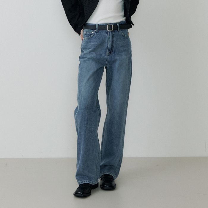 [39차] Wide denim (vintage blue)