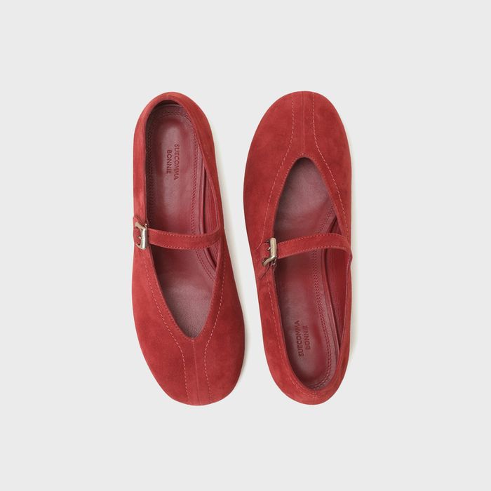 Daily mary jane flats(wine)_DA1DS25001WIN