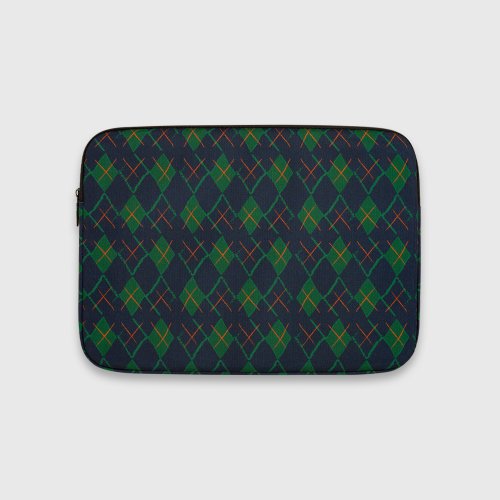 Navy Argyle Check (iPad/13/15 inch)