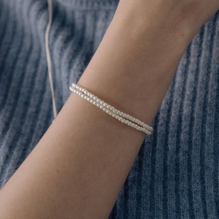 TN65 layered pearl bracelet