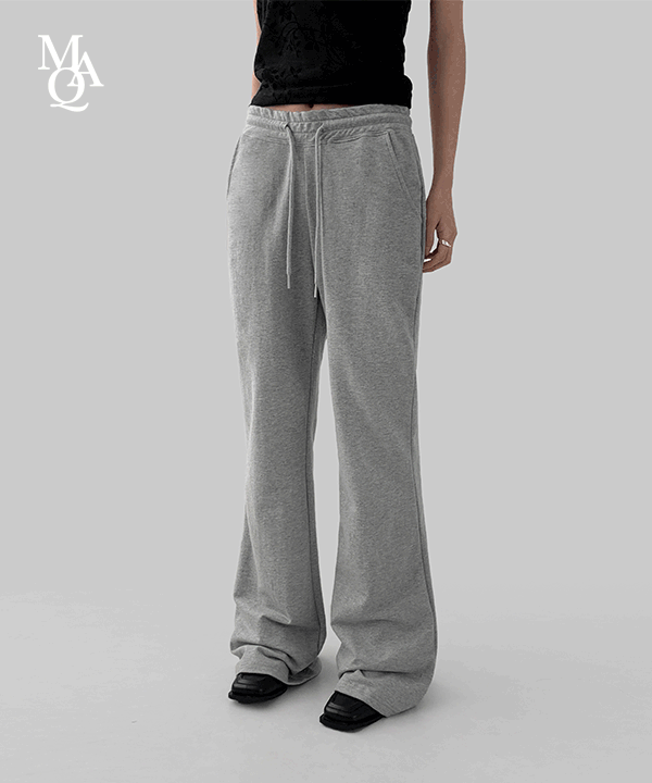 Manic [Exclusive] [MNQ MADE] Isabel Basic Bootcut Sweat Pants