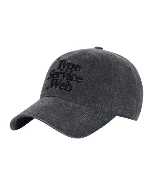 Typeservice Web Cap [Dark Gray] - Size & Review | Musinsa