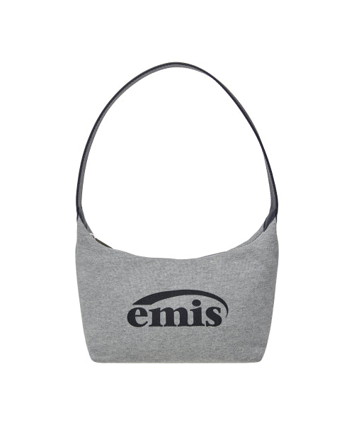 Jersey Hobo Bag-Gray