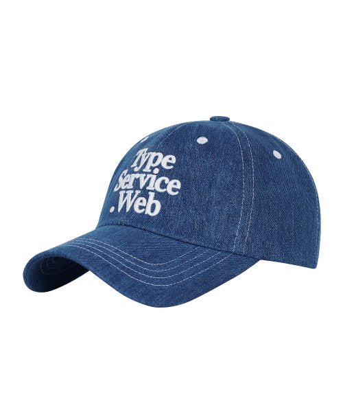 Typeservice Web Stitch Cap [Indigo Denim]