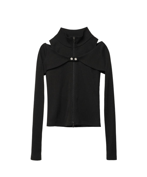 W Vest & Bolero Set-up - Black