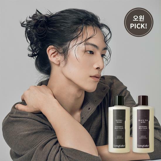 【オウォンPICK】ロングテイクボディウォッシュ300ml 2種[白檀/紅茶＆イチジク] 1つ選択