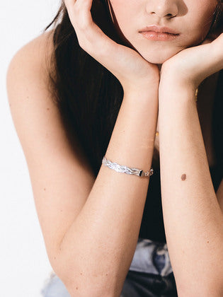 [Treccia 3] Dia Silver Bracelet