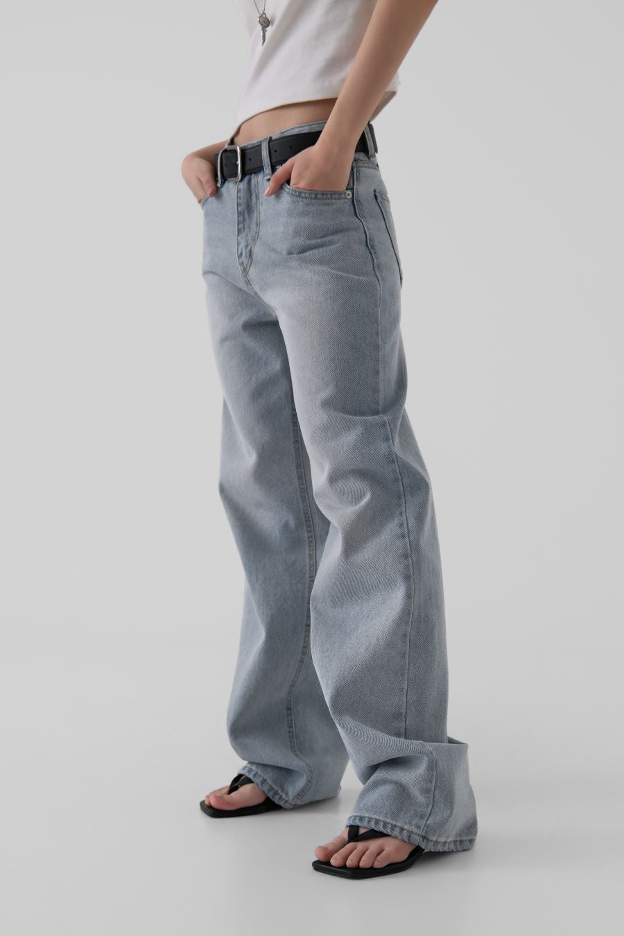 Autumn [made] Backprinting denim