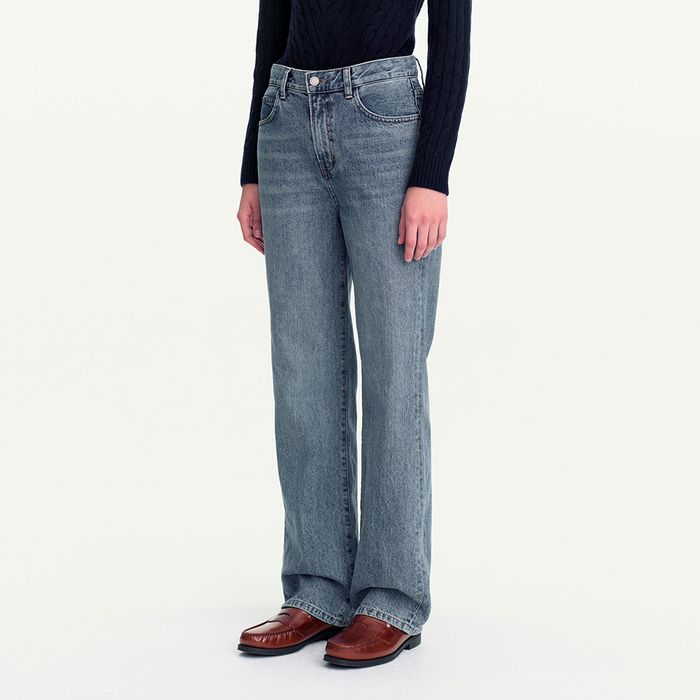 [4th] [Chose the length] Noi Straight Denim (Vintage Blue)