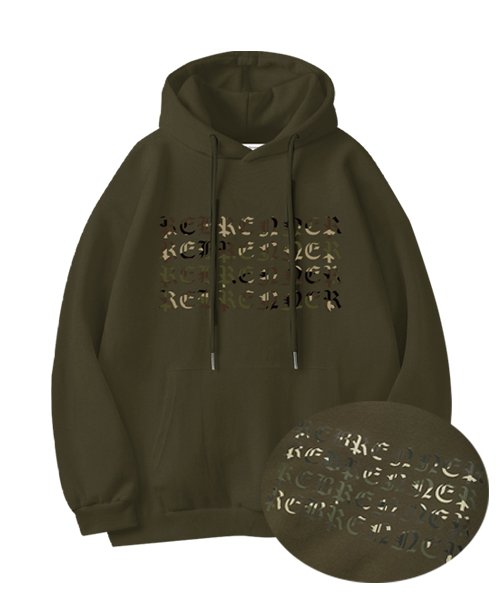 Ribbed Army Sweats Hoodie