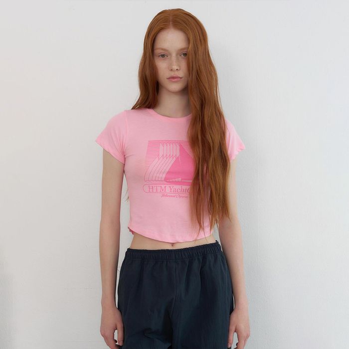 HTM yacht club t-shirts (pink)