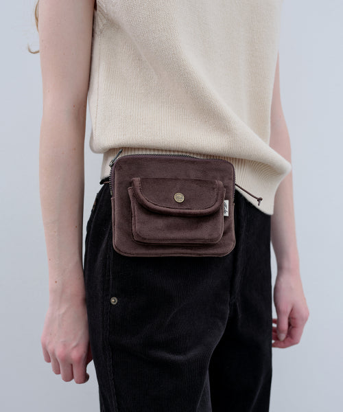 Velvet Mini String Bag (KD3BCG3101FBRN)