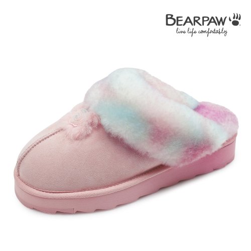 BERNICE Wedge Shearling Slippers K2762329PD-W