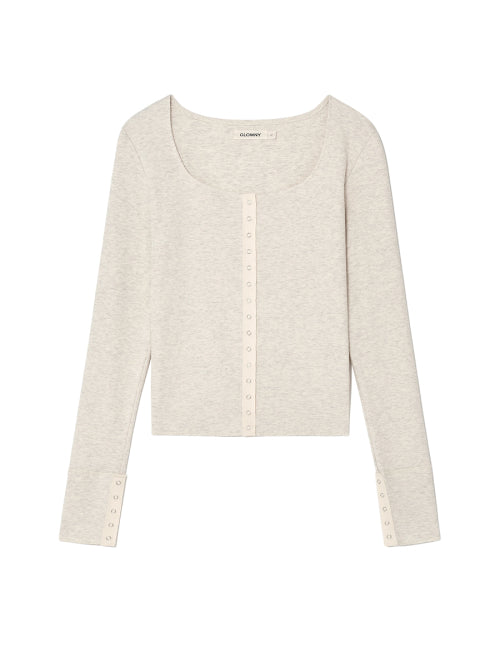 NU NOSTALGIA LONG SLEEVE (MELANGE BEIGE)