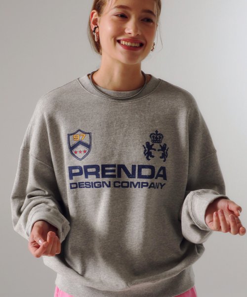 PDC UNIFORM CREWNECK SWEATSHIRT GRAY