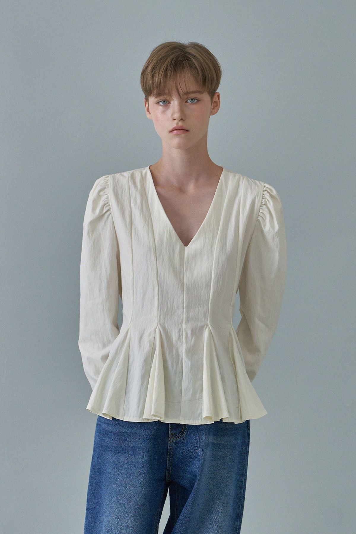 Moui Blouse_Cream