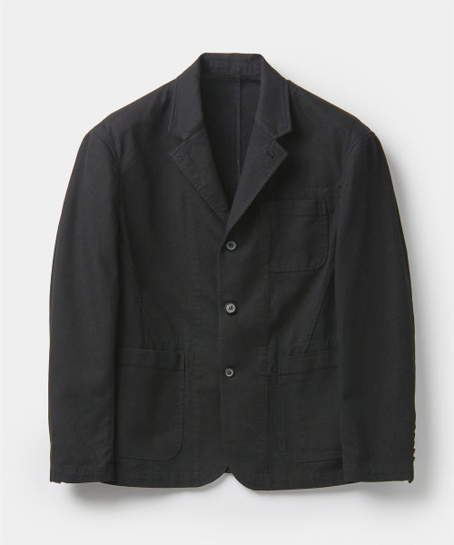 COOR GARMENT WASHED THREE-BUTTURN BLASER (Black) - SIZE & LATER | MUSINSA