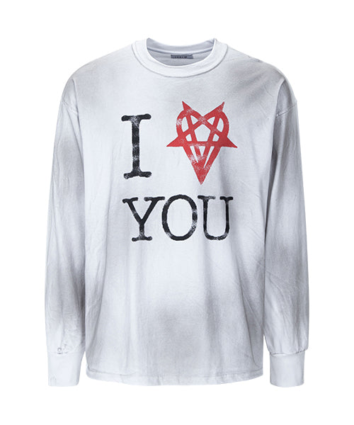 I U long sleeve white