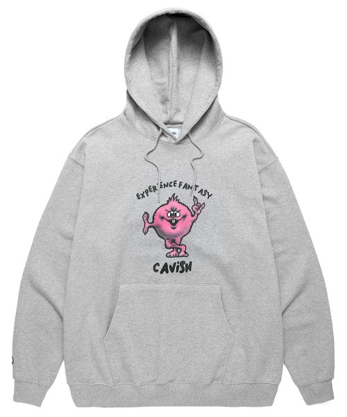 FUZZY HOODIE GREY (CV2CSUM403A)