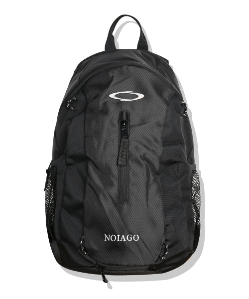 NOIAGO NOI1090 Multi Logo Backpack (Black) - Size & Reviews | MUSINSA