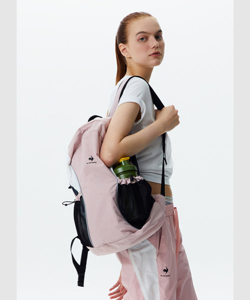 Football Nylon Backpack Pink (QP323ABP81)