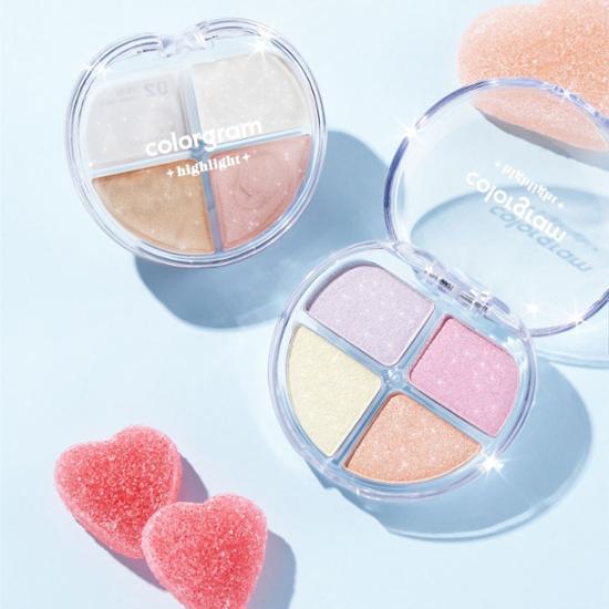 [NEW/Online Exclusive] Colorgram Tintory Highlighter Palette 2 COLOR