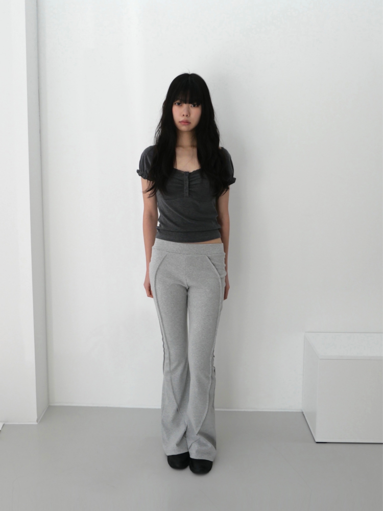 The sages are slim bootcut pants