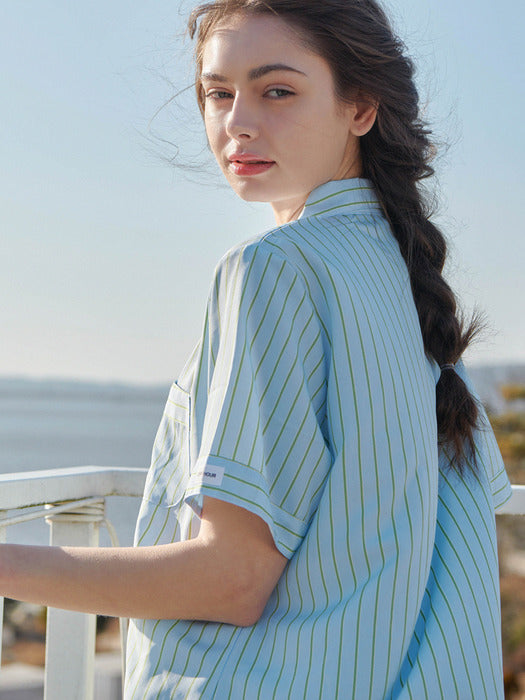 (uni) Siena Short Sleeve Pajama Set