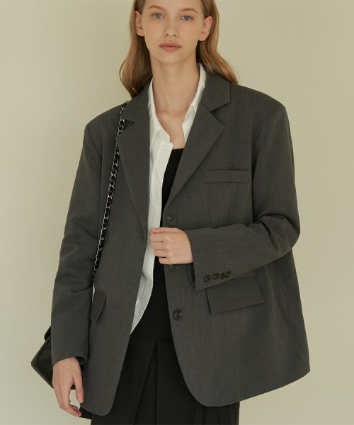 Signature Jacket [Charcoal]