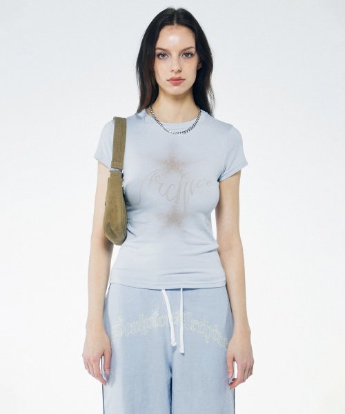 Anew Archive T-shirt Ice Gray