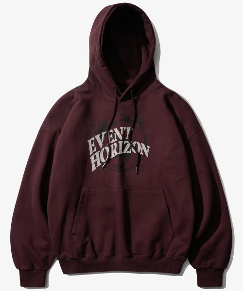 Horizon Heavy Cotton Hoodie Burgundy KMHD6730