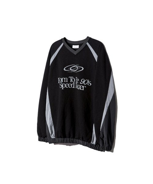 Speed Racer Raglan Sweatshirt_Black