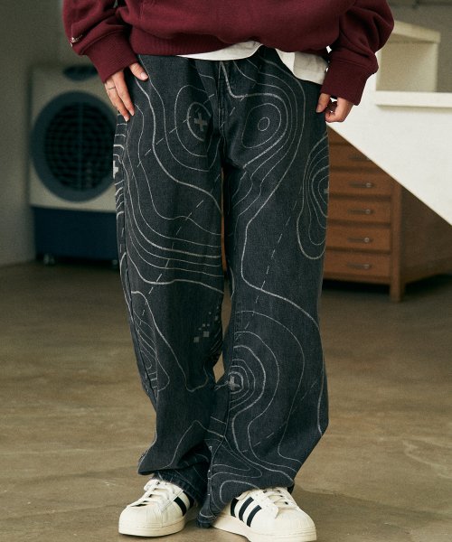 [NSTK] Contour Denim Pants (Black)_K22ZC746
