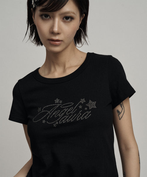 ILIO Black Angel aura girl top - size & reviews | Musinsa