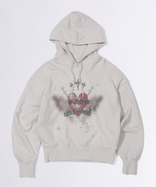 Hedonism Tencel Hoodie Dirty White