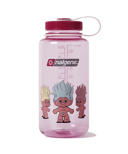 Troll Graphic Water Bottle [Pink]