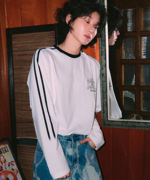 [NK] BxZZ Longsleeve (White)_K23ZB199