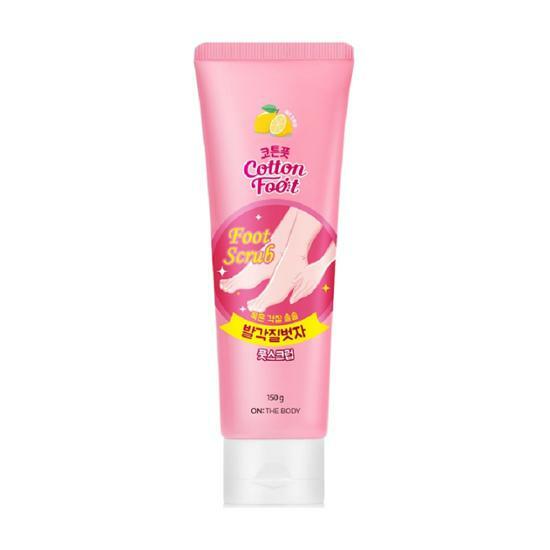 On the Body Cotton Foot Callus Remover Foot Peeling Scrub 150g
