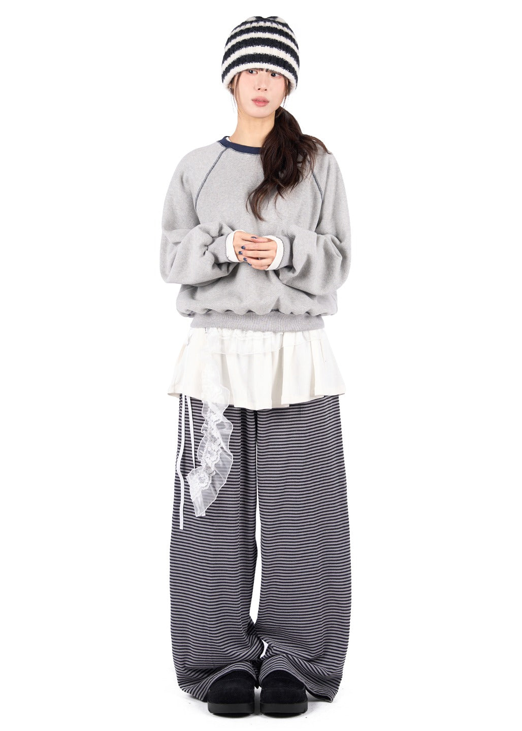 릿킴 COZY STRIPE PANTS