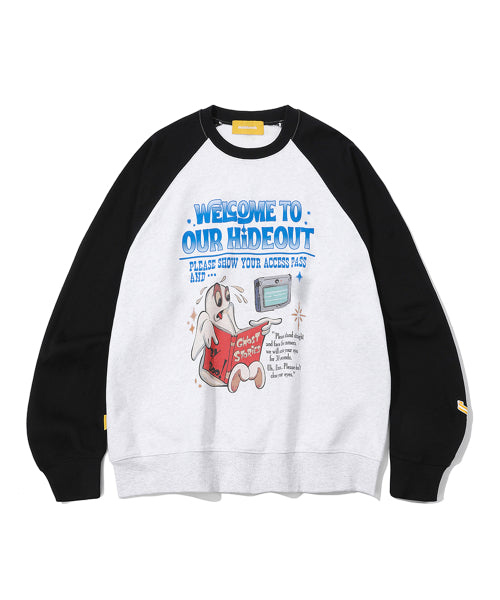 Hideout Sweatshirt (BLACK)