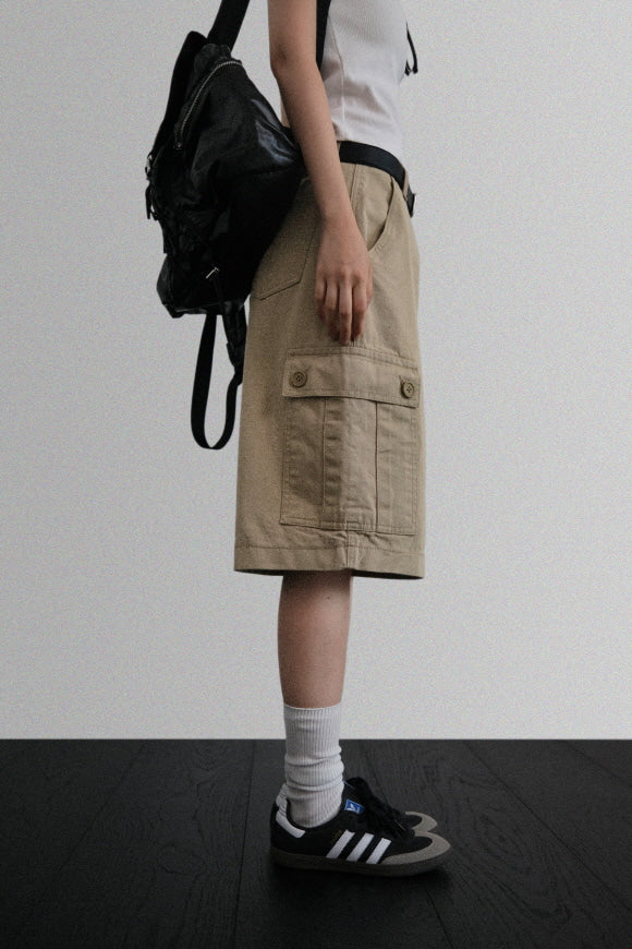 Autumn [made] Bermuda Cargo Pants