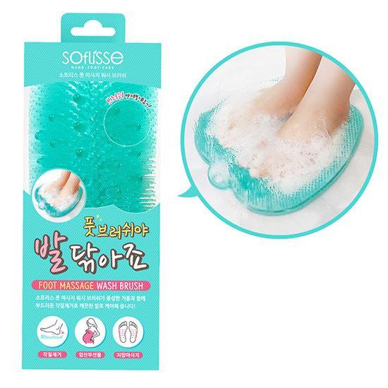 Sopris foot brush, wash my feet.