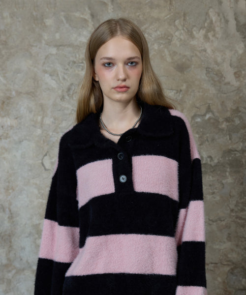 L13 RUGBY BOLD KNIT (BLACK)