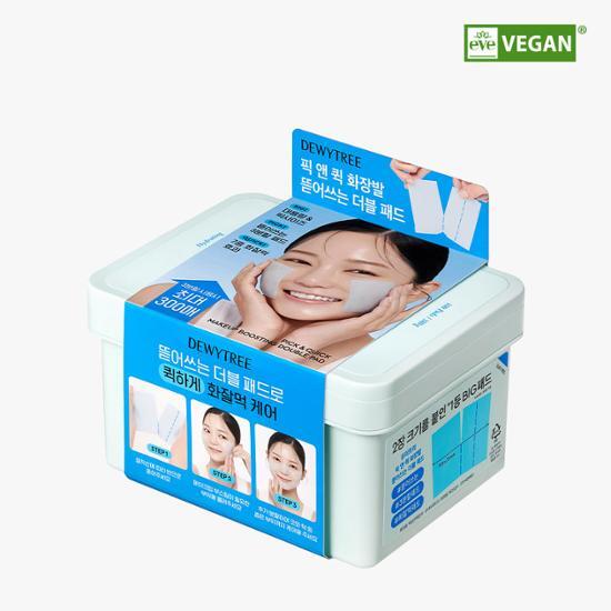 [7-layer boosting/large capacity] Dewytree Pick & Quick Tear-off Double Pad 100 sheets