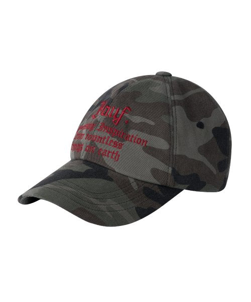 B Vintage Ball Cap [Camo]