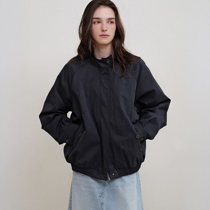 Lauren cotton blouse (navy)
